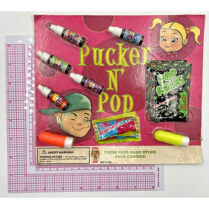 Vintage Vending Display Board Pucker N' Pop 0143